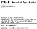 [standard] Supplement 71 to ITU-T Y.3000-series (Y.Supp-AN-Use Cases) 